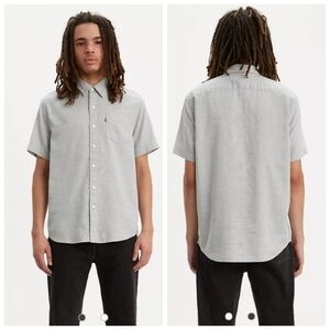 LEVI'S® MEN'S SHORT SLEEVE CLASSIC 1 POCKET STANDARD FIT‎ SHIRT Size M